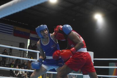 Minerva Magalí Montiel Mereles (25 años) logró sumar una medalla más para el Team Paraguay con bronce en los 57 kilos.