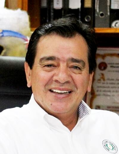 Rubén Rojas (ANR, abdista), intendente  de Hernandarias. La Junta Municipal rechazó su balance 2019.