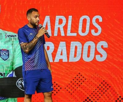 Carlos Grados, el arquero de la Universidad César Vallejo, rival de Olimpia en la Fase 1 de la Copa Libertadores.