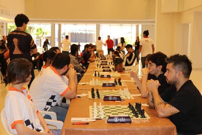 Imágenes del desarollo de la Liga Paraguaya de Ajedrez "Homenaje al MN Ronald Cantero".