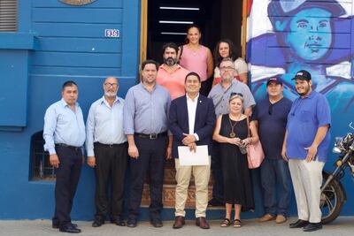 Eduardo Nakayama, aspirante a senador del PLRA y otros.