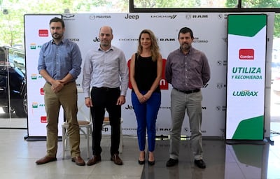 Representantes del Grupo Garden y Petrobras presentaron las beneficios que
otorgarán tras esta estratégica alianza.