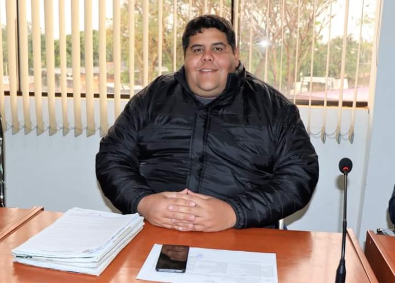 Concejal Arnaldo Baeza, electo como presidente del pleno.