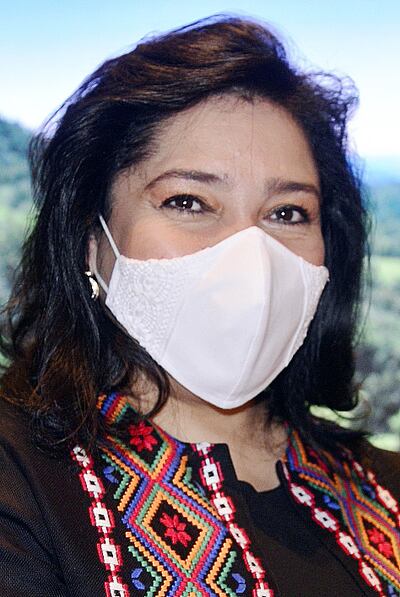 Sofía Montiel de Afara, ministra de Turismo.