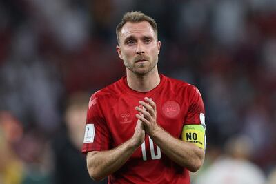 Christian Eriksen, capitán de Dinamarca.