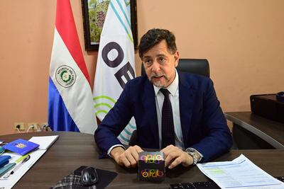 El director de la OEI en Paraguay, Germán García, manifestó que no les toca opinar sobre el pedido de derogación de la Ley 6659/20, de apoyo económico de la UE.