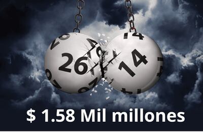 Esta vez el premio es de 1.580 millones de dólares.