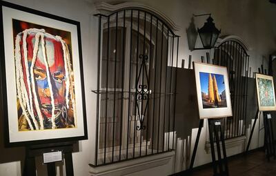 Exposición en la embajada de Alemania con motivo del Día del Periodista con obras de los destacados fotoperiodistas paraguayos Jorge Sáenz, Marta Escurra, Juan Carlos Meza y Mónica Bareiro.