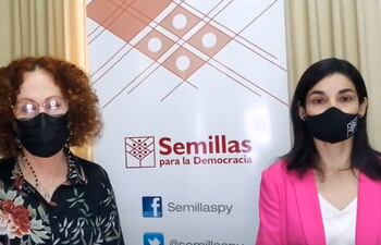 Marta Ferrara y Maria José Durán, responsables del estudio. de