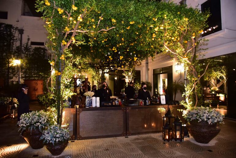 Barra de tragos de Flairs.