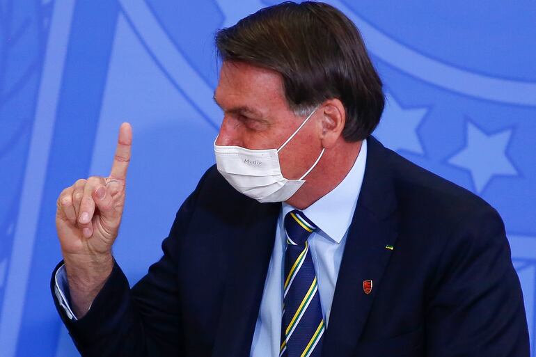 Jair Bolsonaro, presidente de Brasil.