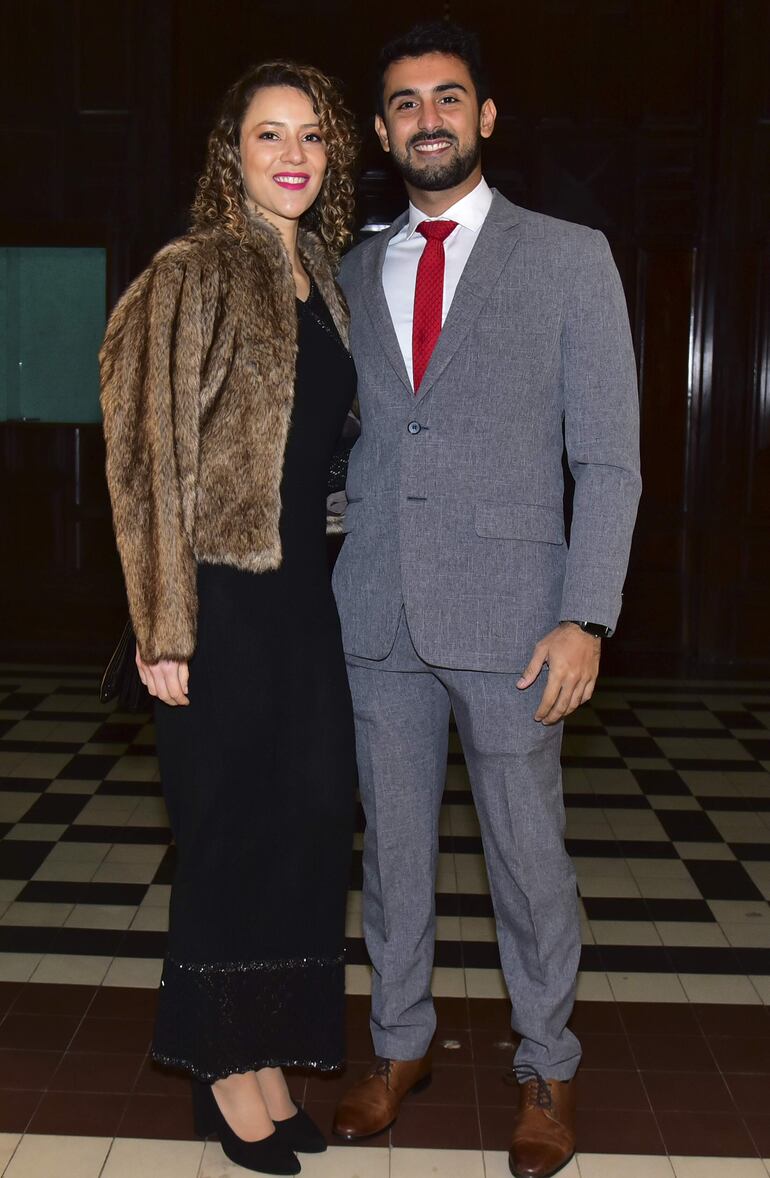 Belén Malvetti y Elías Maluf.