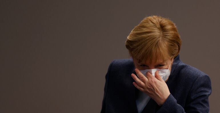 Angela Merkel, canciller de Alemania.