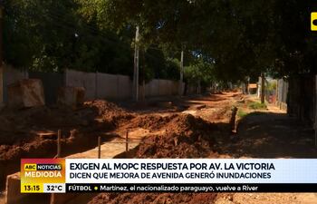 Reducteños exigen al MOPC respuesta por la avenida La Victoria