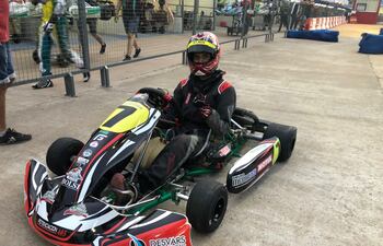 Fernando Saúl González (7), competirá en la categoría Rotax Senior Max.
