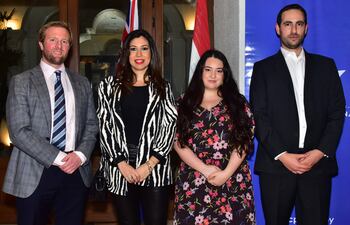 Daniel Marina, Natalia Villalba, Jasemine Altinkaya y Ariel Szklanny.