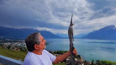 El escultor y arquitecto Sebastián "Chan" Guggiari.