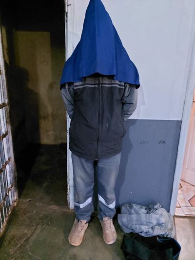 Víctor Hugo Espinoza Centurión, fue capturado por sus compañeros de trabajo y luego entregado a la Policía Nacional.