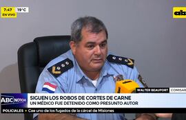 Siguen los robos de cortes de carne