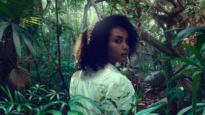 Indira Rubie Andrewin en "Selva trágica".