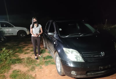 Neide volvió a recuperar su vehículo robado en Luque