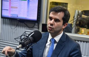 José Cantero, titular del Banco Central del Paraguay (BCP).