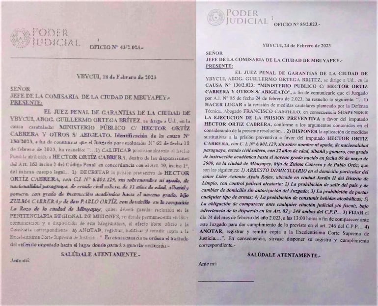 El juez, en menos de 8 días, de haber dictado prisión preventiva, revierte su decisión y beneficia a supuesto abigeo con prisión domiciliaria.
