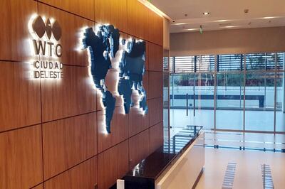 La primera torre del World Trade Center de Ciudad del Este será inaugurada este lunes.