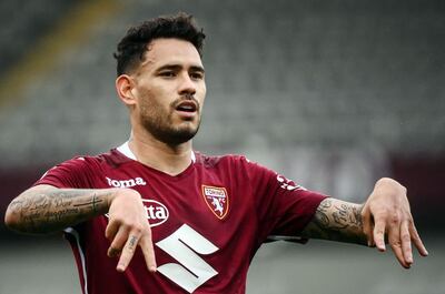 Antonio Sanabria, 25 años, suma 5 goles en 7 partidos con el Torino en  Italia, donde ya le marcó a los grandes; Inter de Milán, Juventus (2) y Roma.