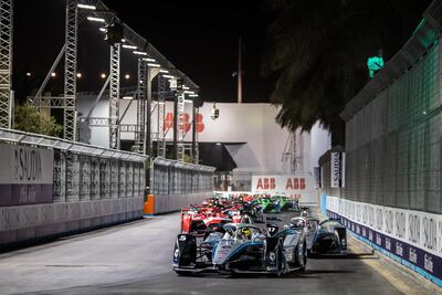 El circuito urbano de Diriyah (Arabia Saudí) recibió el sábado a una fecha de la Fórmula E.