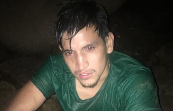 Blas Antonio Dávalos (27), detenido por los militares.