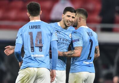 Manchester City logró una victoria en el partido de ida de los octavos de Champions