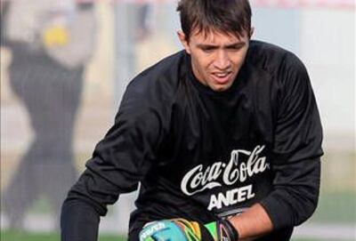 Fernando Muslera, arquero de la selección de Uruguay.