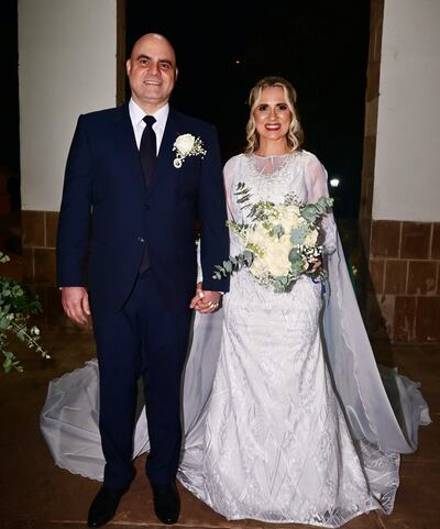 Contrajeron matrimonio Sergio Eduardo Rodríguez Duarte y Shirley Celeste Cano De Bavay.