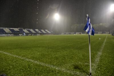 Así estaba la cancha del 12 de Octubre