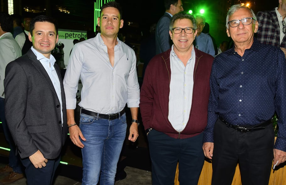 Milciades Ramírez, Eder Arroyo, Zenildo Da Silva y Edgar Arroyo.