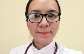Doctora Cinthia Pérez, de Paraguay.