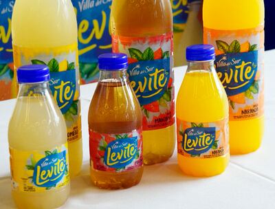 En diferentes presentaciones, el consumidor  ya tiene disponible en nuestro país el agua saborizada Levite.