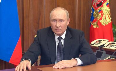 Vladimir Putin, presidente de Rusia.