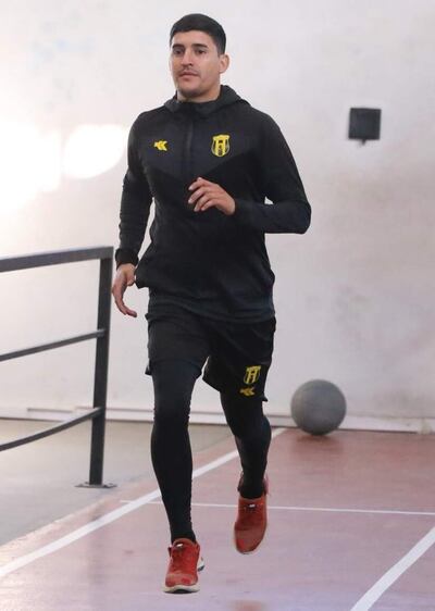 Diego “Mudo” Valdez (28), mediocampista central de Guaraní.