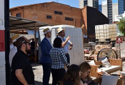 El lanzamiento de Albor Apartments se realizó en las calles Molas López c/ San Juan XXIII del barrio Las Lomas.