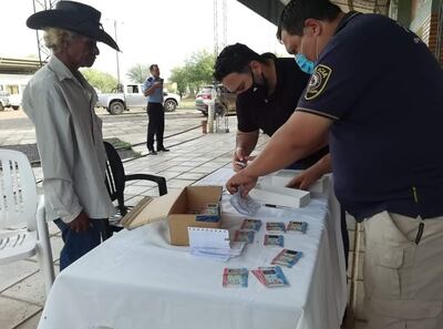 En la jornada de Gobierno ofrecen varios servicios para pobladores de zonas lejanas, como atención médica y cedulación.