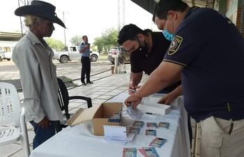 En la jornada de Gobierno ofrecen varios servicios para pobladores de zonas lejanas, como atención médica y cedulación.