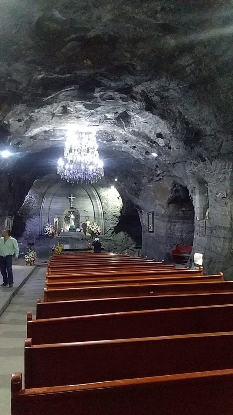 En este lugar se celebra la misa, dos veces al día.