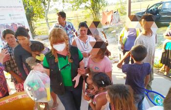 El hospital de juguetes llevó obsequios a comunidades indígenas de Villeta (Central y Chaco).
