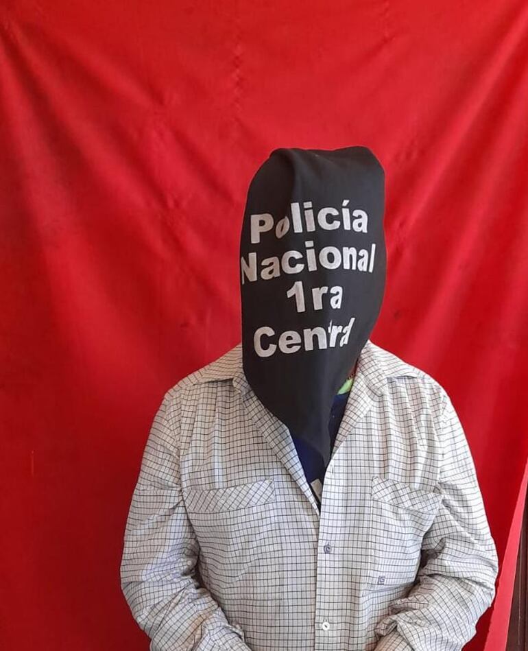 Felipe Maciel González, de 48 años, detenido.