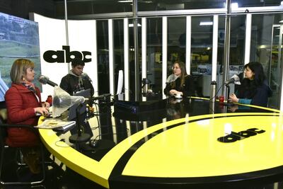 Antonella Saint Paul, defensora pública especializada y Raquel Iglesias, directora general del Observatorio de la Mujer.