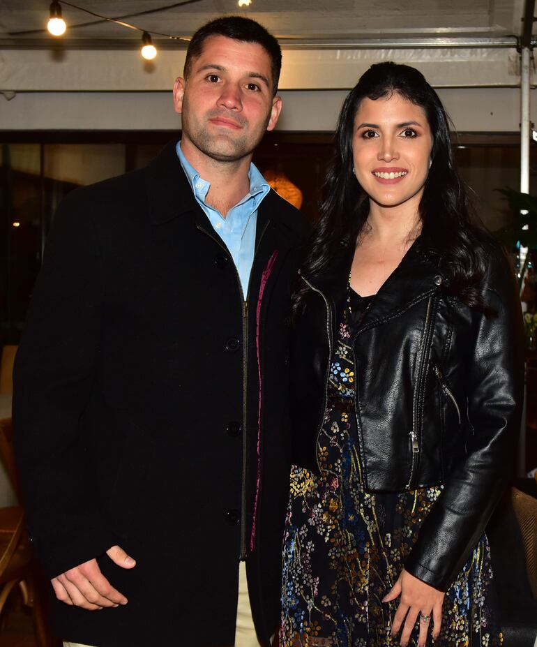 Enrique Lurman y Paola Chávez.