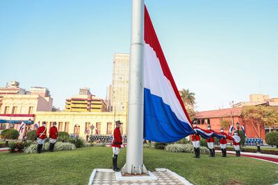 Los festejos se iniciaron hoy con los actos protocolares en Palacio de Gobierno.