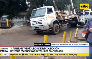 "Nenecho" esconde los datos de vehículos carneados, según Contraloría